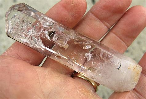 Gram Enhydro Quartz Point With Moving Bubbles For Sale Gem