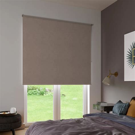 Estor Enrollable Nelson Moon Beige INSPIRE De 150x250cm Leroy Merlin