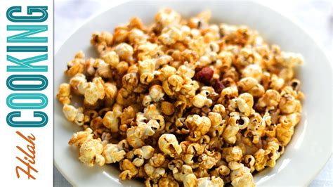 How To Make Caramel Corn Cracker Jack Hilah Cooking