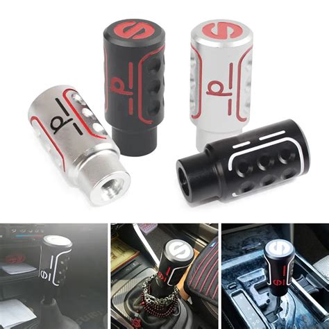 Auto Manualmente Alum Nio Cabe A Engrenagem Shift Knob Metal Alavanca