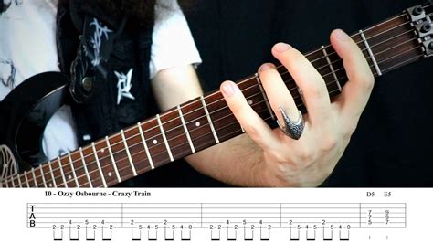 Easy Cool Guitar Riffs You Should Know With Tabs Youtube