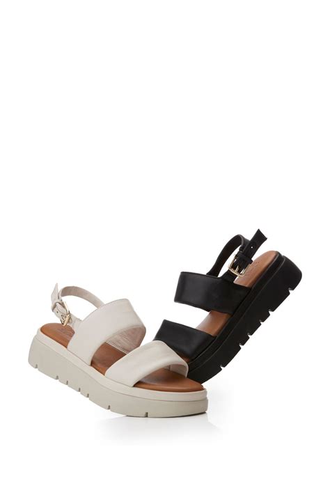 Buy Moda In Pelle Netty Two Part Platform Leather Sandals From The Next