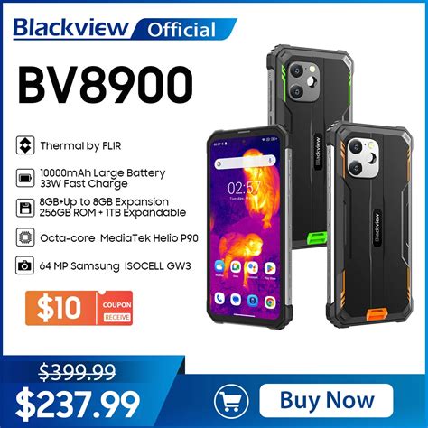 Blackview Tel Fono Inteligente Bv Rugerizado Dispositivo Con