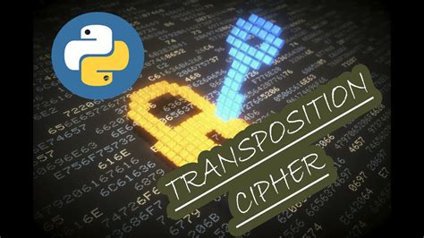 Transposition Cipher In Python Cryptography With Python Youtube