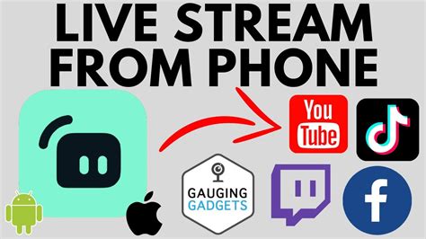 How To Live Stream From Phone With The Streamlabs Mobile App YouTube