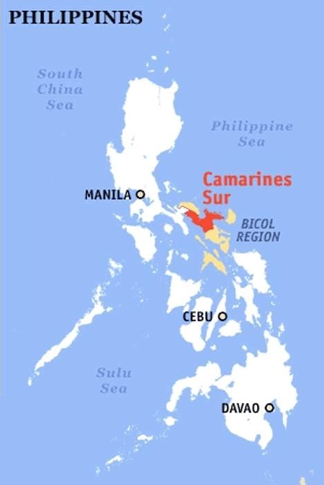 Camarines Sur Philippines Map