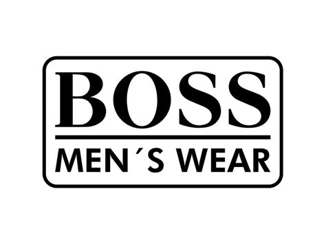 Boss Mens Wear Logo PNG vector in SVG, PDF, AI, CDR format