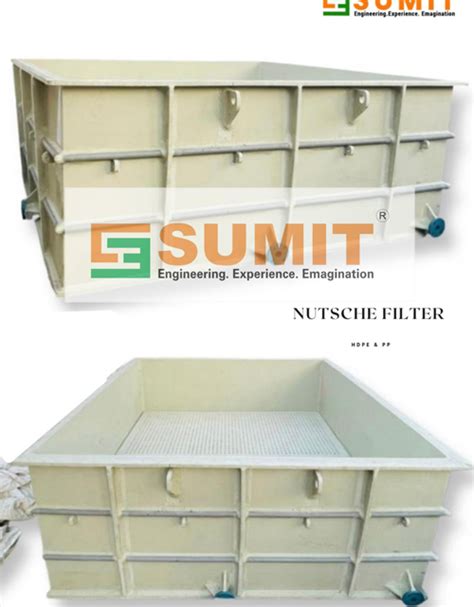 Nutsche Filters Agitated Nutsche Filter Industrial Open Nutsche