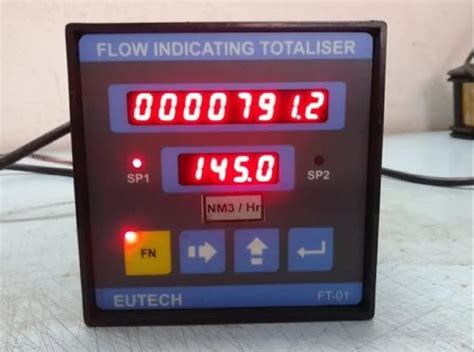 Digital Ms Flow Indicating Totalizer Liquid And Gas Model Namenumber Ft 01 At Rs 950piece