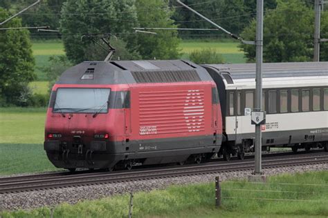 Sbb Lokomotive Re Mit Taufname La B Roche He Flickr