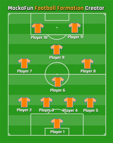 Football Formation Creator MockoFUN