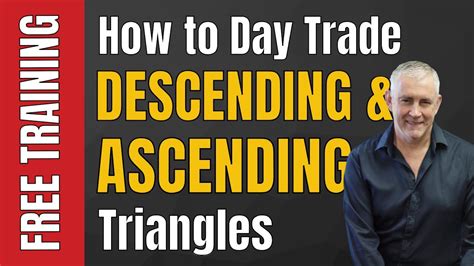 How To Day Trade Descending And Ascending Triangles Youtube