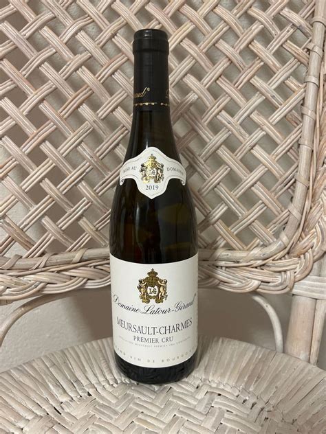 Domaine Latour Giraud Meursault Er Cru Charmes France Burgundy