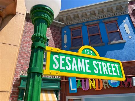 123 Sesame Street Sign