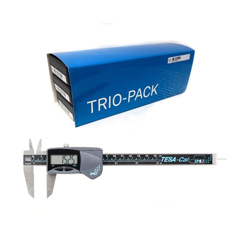 Tesa P Trio Pack Of Tesa Cal Ip Digital Caliper Round Depth