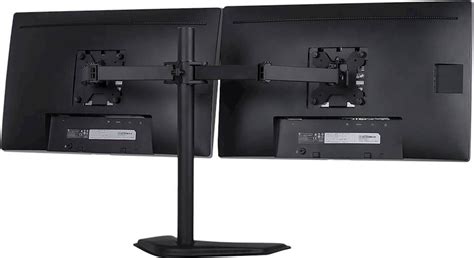 Mount It Dual Monitor Desk Stand Black MI 102781 Best Buy Dual