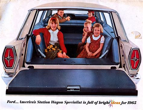 Casey Artandcolour Ford S Better Idea Wagons In 1965 Station Wagon