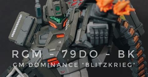 Custom Build Mg 1100 Gm Dominance Blitzkrieg Gundam Kits