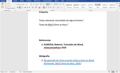 C Mo Hacer Una Bibliografia En Word Gu A Completa Mira C Mo Se Hace