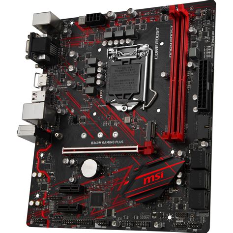 Msi B M Gaming Plus Intel B So Dual Channel Ddr Matx Retail