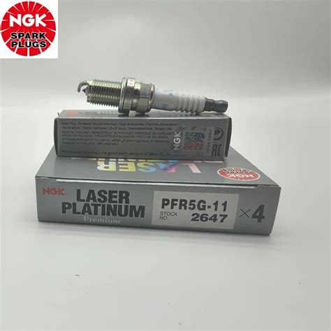 Pcs Original Ngk Pfr G Laser Dual Platinu Spark Plug For