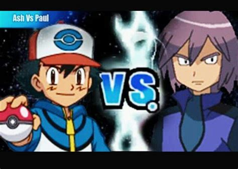 Ash Vs Paul Pokémon Amino