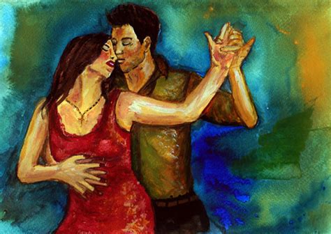 Salsa Art Watercolour Originals Couples T Salsa Dance Etsy