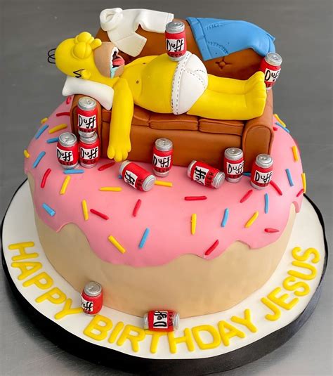 Top Imagen Pastel De Homero Simpson Abzlocal Mx