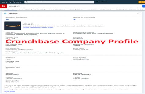 Create Crunchbase Profile For Your Business Or Personal Legiit