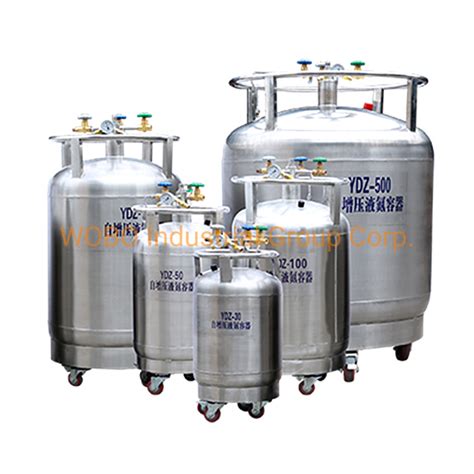 Sus Self Pressurization Cryogenic Dewar For Liquid Nitrogen Doser