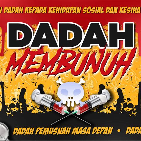 Buy PPDA Banner Bahaya Kesan Dadah Kesan Dadah Poster Dadah 3 X10