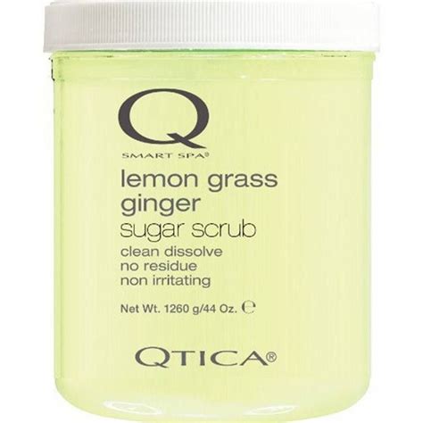 Qtica Smart Spa Lemongrass Ginger Sugar Scrub Sugar Scrub Lemon Grass Lemongrass Spa