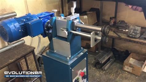 Swaging Machine Sw 1 Corrugation Operation Youtube