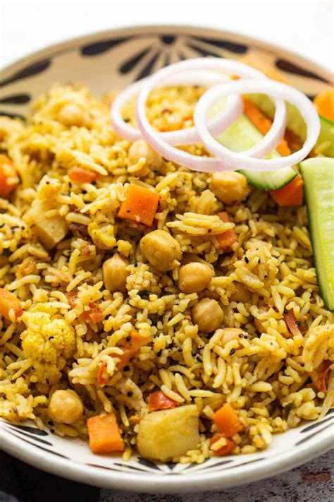 Kabuli Chana Pulao Chickpeas And Rice My Food Story