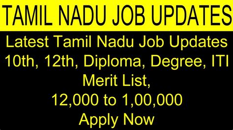 Today Tamil Nadu Job Updates Latest TNPSC Updates TNPSC Tutorial