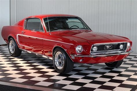 Special Red 1968 Ford Mustang