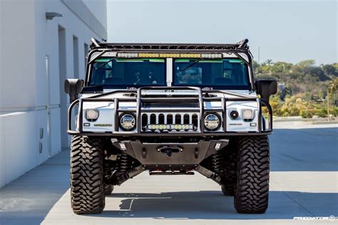 H Led Light Bar Package Predator Inc Hummer Accessories