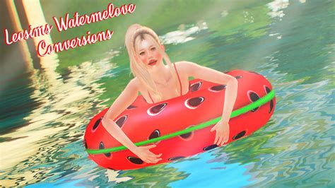 Nostalgicsims Conversion Of Leosims Watermelove Set For Ts