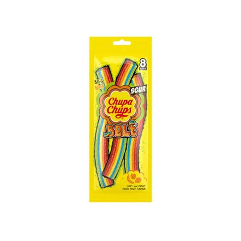 Chupa Chups Sour Belt Mix Fruit Jellies 8 Pcs 57 G Online At Best Price