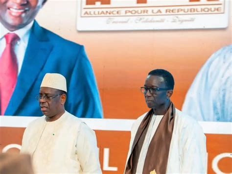 Investiture d Amadou Ba comme candidat à la présidentielle au Sénégal