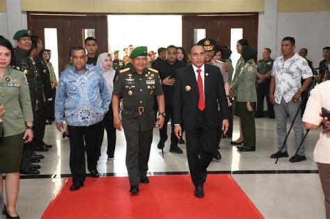 Momentum Hut Ke Kodam I Bb Kuatkan Sinergi Tni Untuk Negeri