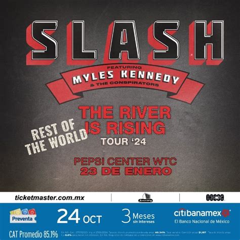 Slash En M Xico Boletos Precios Fechas Horarios Y Preventa De