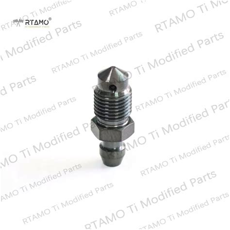 Titanium Banjo Bolts M10x10p125p Bleed Nipple Air Bleeder Valve F