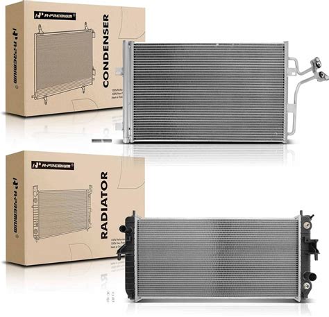 Amazon A Premium Aluminum Radiator Ac Condenser Cooling Kit