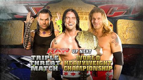 Cm Punk Vs Jeff Hardy Vs Edge Raw Highlights Hd Youtube