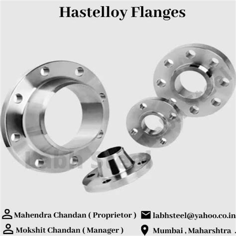 Labh Steel Hastelloy Fittings Flanges For Industrial Size Inch To