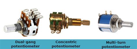 Potentiometer Working, Their Applications and Different Types