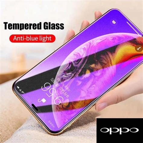 Oppo A79a38a18a98 5ga78 5ga78 4ga58 Full Cover Matte Frosted Anti Uv Blue Light Tempered