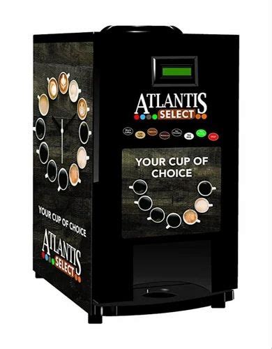 Mild Steel Atlantis Tea And Coffee Vending Machine For Offices At Rs