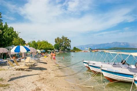 Lefkada Nidri Beach: Photos, Map | Greeka